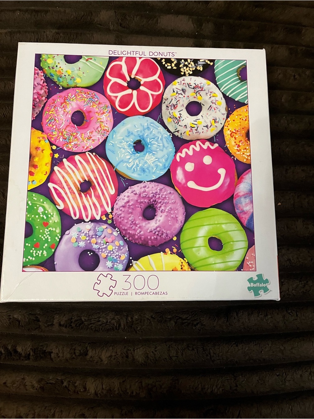 Buffalo David Bitton Delightful Donuts Puzzle - Bright Multicolor